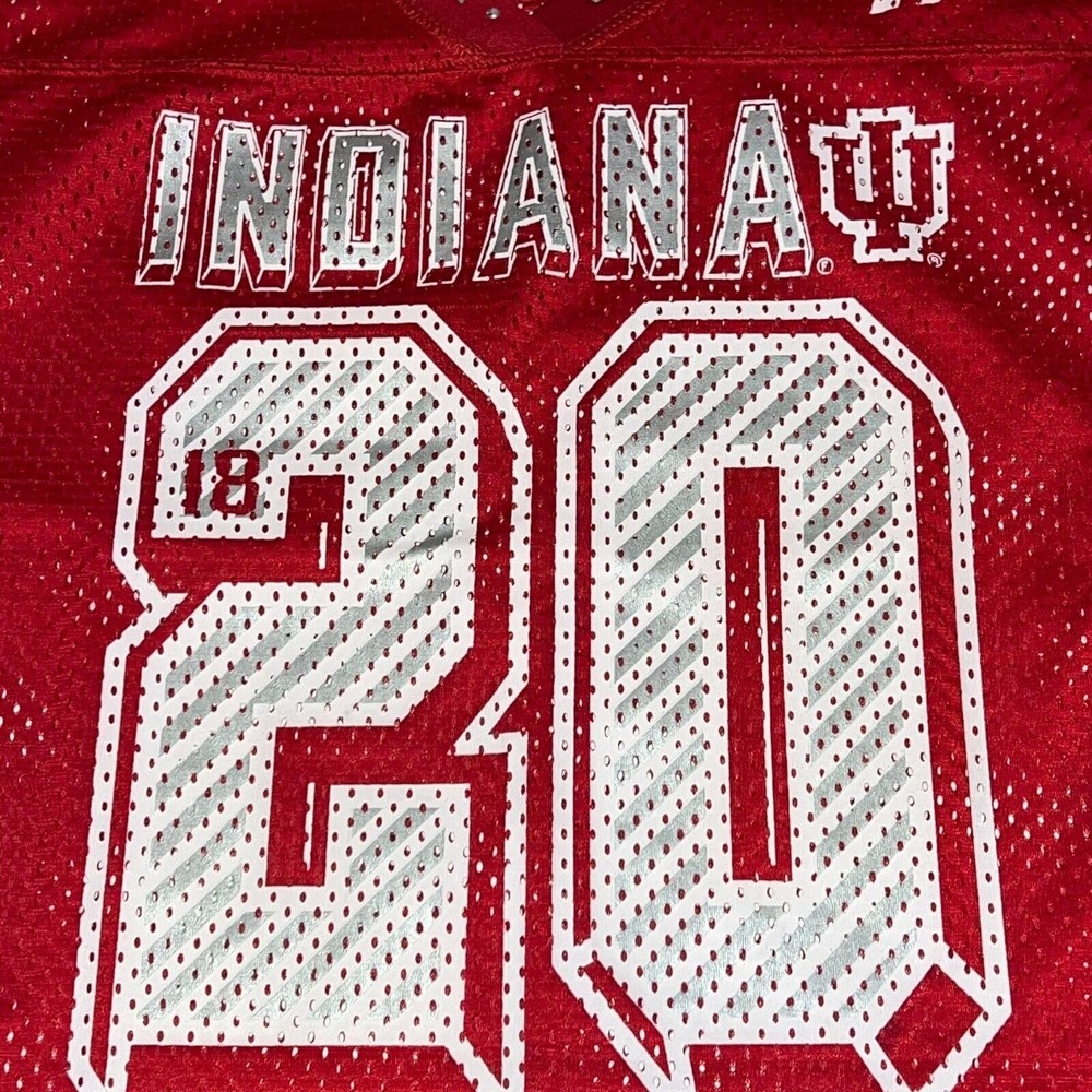 Russell Indiana Hoosiers Womens Shirt Small Red College Football Hoosiers Jersey